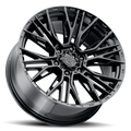 MTX Gangstar Gloss Black 24x10in / 6x139.7 BP / -18mm Offset / 106.1mm Bore