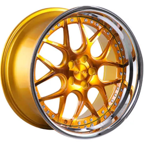 CSL-2 TINTED GOLD CHROME STEP LIP