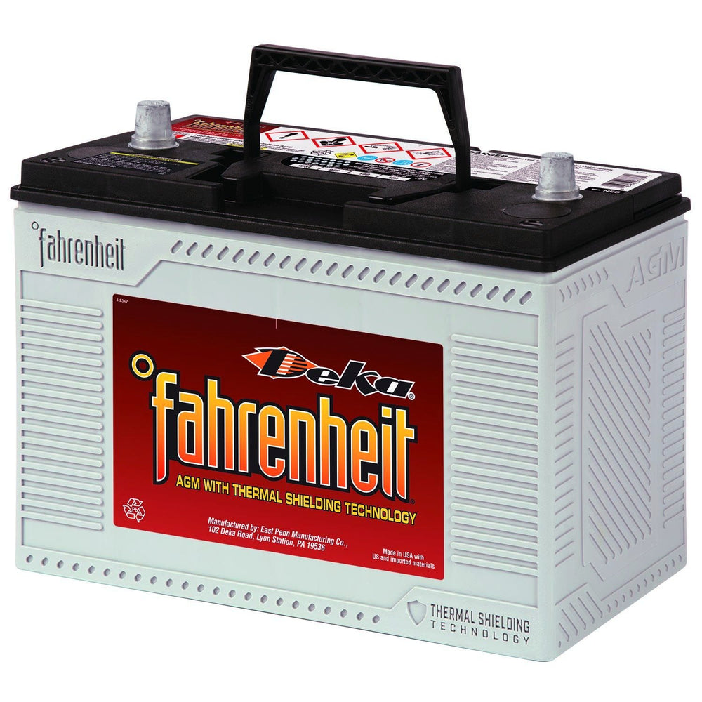 FAHRENHEIT AGM 12V BATTERY 925 CCA W/ TOP POSTS