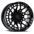 MTX Phantom 8 Gloss Black 24x10in / 8x165.1 BP / -18mm Offset / 124.1mm Bore