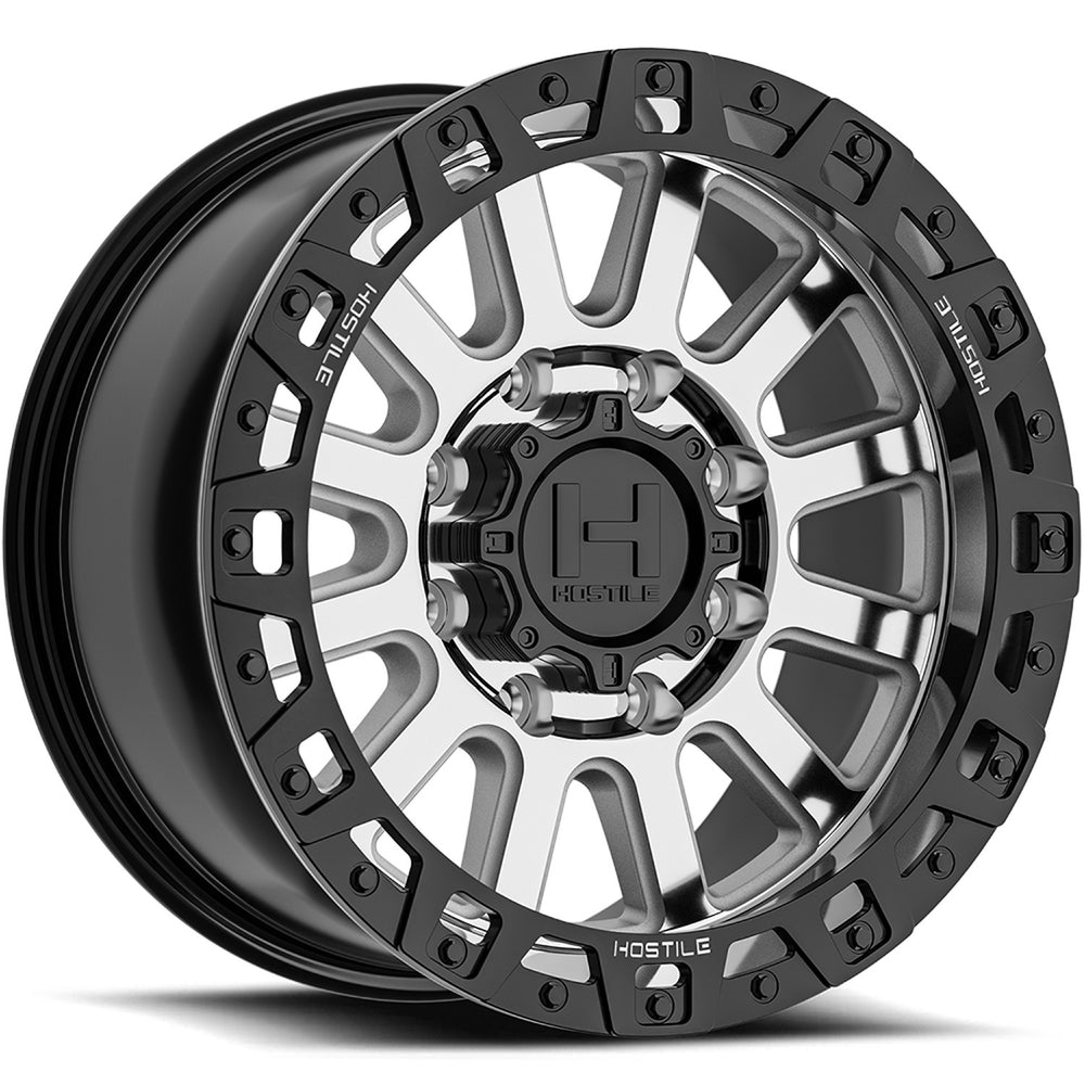 H139 DOMINATOR 20X9 8X165.1 1MM MACHINED