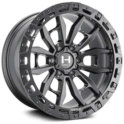 H130 CRANDON 20X9 6X135 1MM ASPHALT