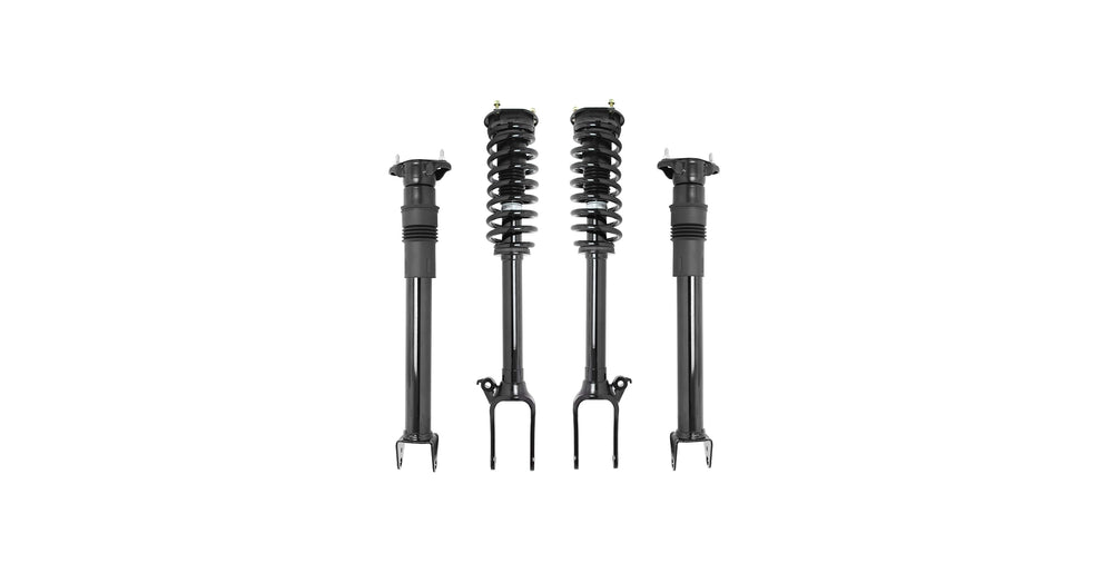 Unity Automotive 2 Front Complete Strut Assemblies 2 Rear Shock Absorbers 4-11910-12-512900
