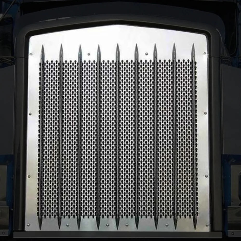 KENWORTH W900L EXTENDED HOOD GRILLE