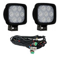 VIDEO EXTREME LIGHT 4IN SQUARE 60 DEG OPTICS 72 DEG CAMERA ANGLE SHORT SHIELD