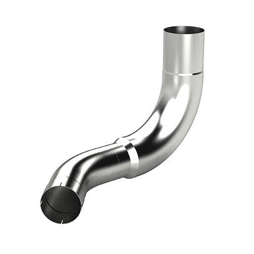 CHROME 6 INCH DIAMETER RIGHT-SIDE O