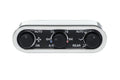 DCC DIGITAL CLIMATE CONTROL VINTAGE AIR GEN IV & V 3KNOB HORIZONTAL BLACK AL