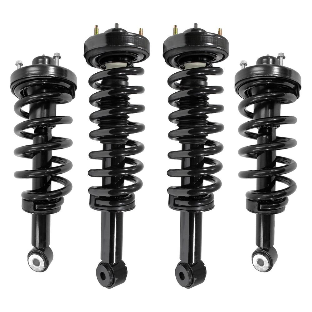 Unity Automotive 4 Front Rear Strut Assemblies 4-11900-16030-001