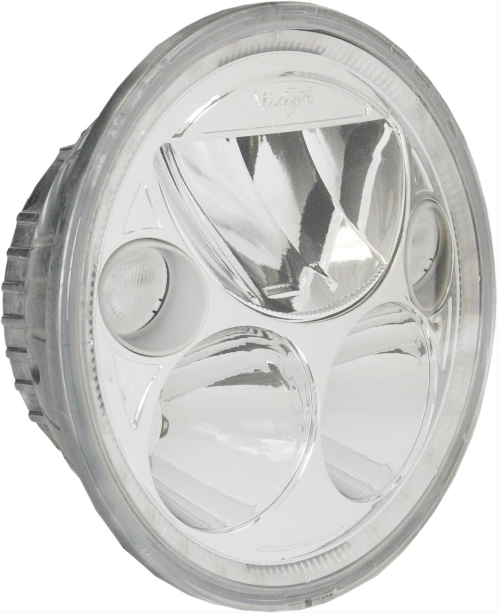 SINGLE 5.75IN ROUND VX LED HEADLIGHT W/LOWHIGHHALO
