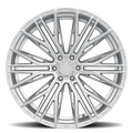 MTX Gangstar Silver Machined 20x10in / 6x135 BP / -18mm Offset / 87.1mm Bore