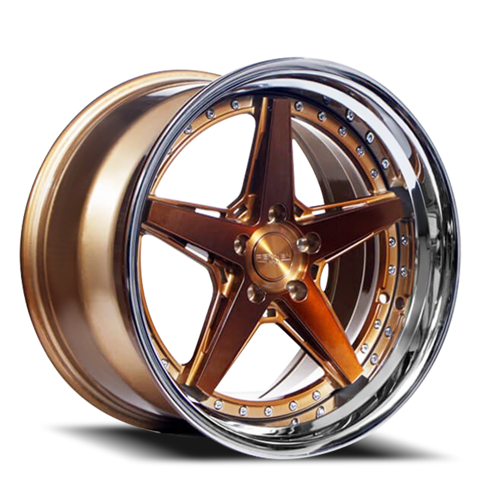 CSL-7 TINTED BRONZE CHROME STEP LIP