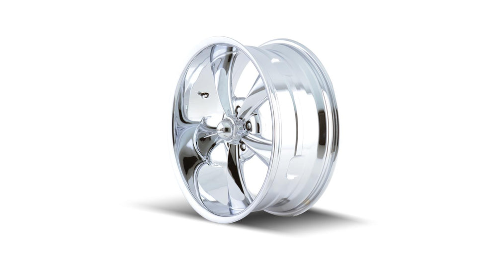 Ridler 695 20x10 / 5x127 BP / 0mm Offset / 83.82mm Hub Chrome Wheel