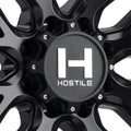 H120 VULCAN 20X10 8X165.1 19MM ASPHALT
