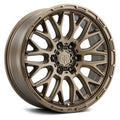 MTX Typhoon Bronze 20x9in / 6x139.7 BP / 0mm Offset / 106.1mm Bore