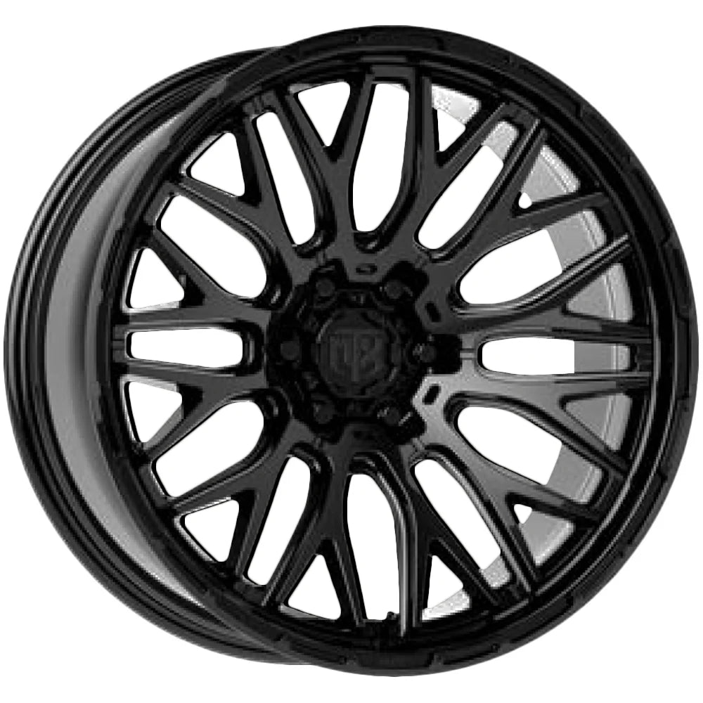 MTX Typhoon Gloss Black 20x9in / 6x139.7 BP / 18mm Offset / 106.1mm Bore