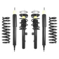 Unity Automotive 4 Front Rear Lowering Complete Strut Assembly - Top Mount Hardware 98800