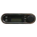 DIGITAL CLIMATE CONTROL VINTAGE AIR GEN IV & V VHX STYLE HORIZONTAL SATIN BEZ