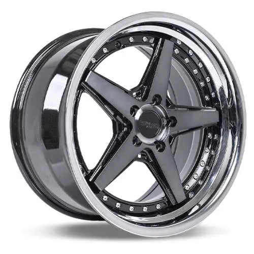 CSL-7 TINTED BLACK CHROME STEP LIP