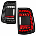 AlphaRex 14-21 Lexus GX470 PRO-Series LED Tail Lights - Alpha Black