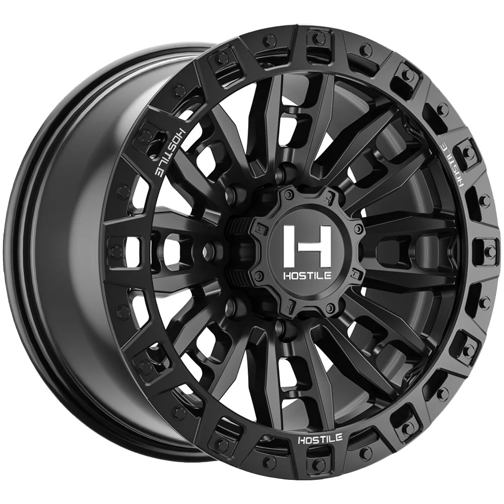 H130 CRANDON 18X9 8X180 12MM ASPHALT