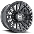H130 CRANDON 18X9 8X180 12MM ASPHALT
