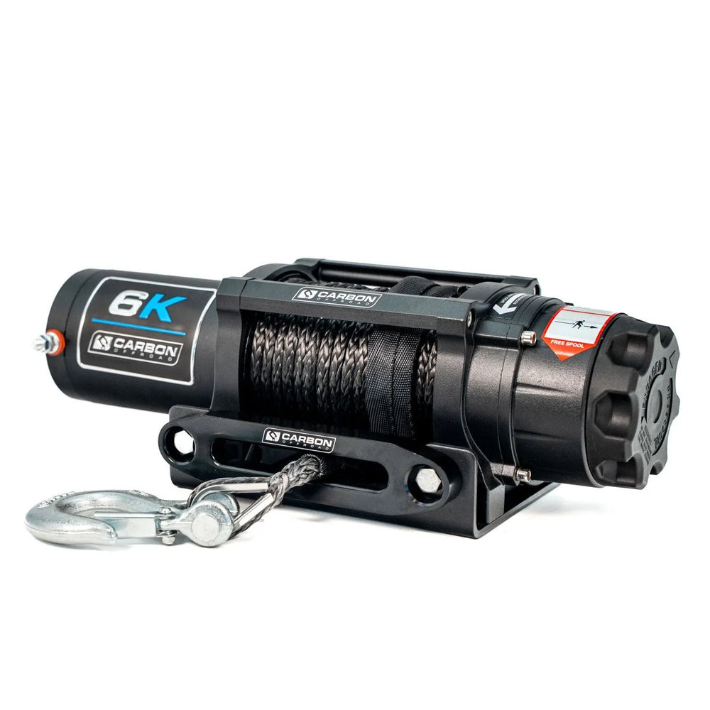 CARBON OFFROAD 6000LB ATV/SMALL 4X4 WINCH