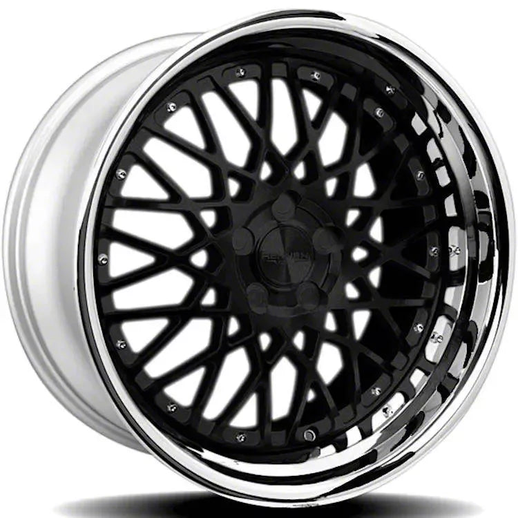 CSL-5 GLOSS BLACK CHROME STEP LIP