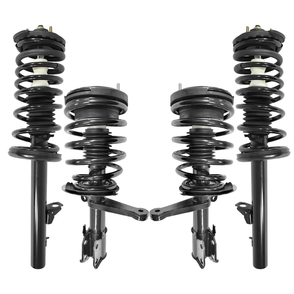 Unity Automotive 4 Front Rear Complete Strut Assemblies 4-11161-15070-001