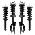Unity Automotive 4 Front Rear Complete Strut Assemblies 4-11147-15240-001