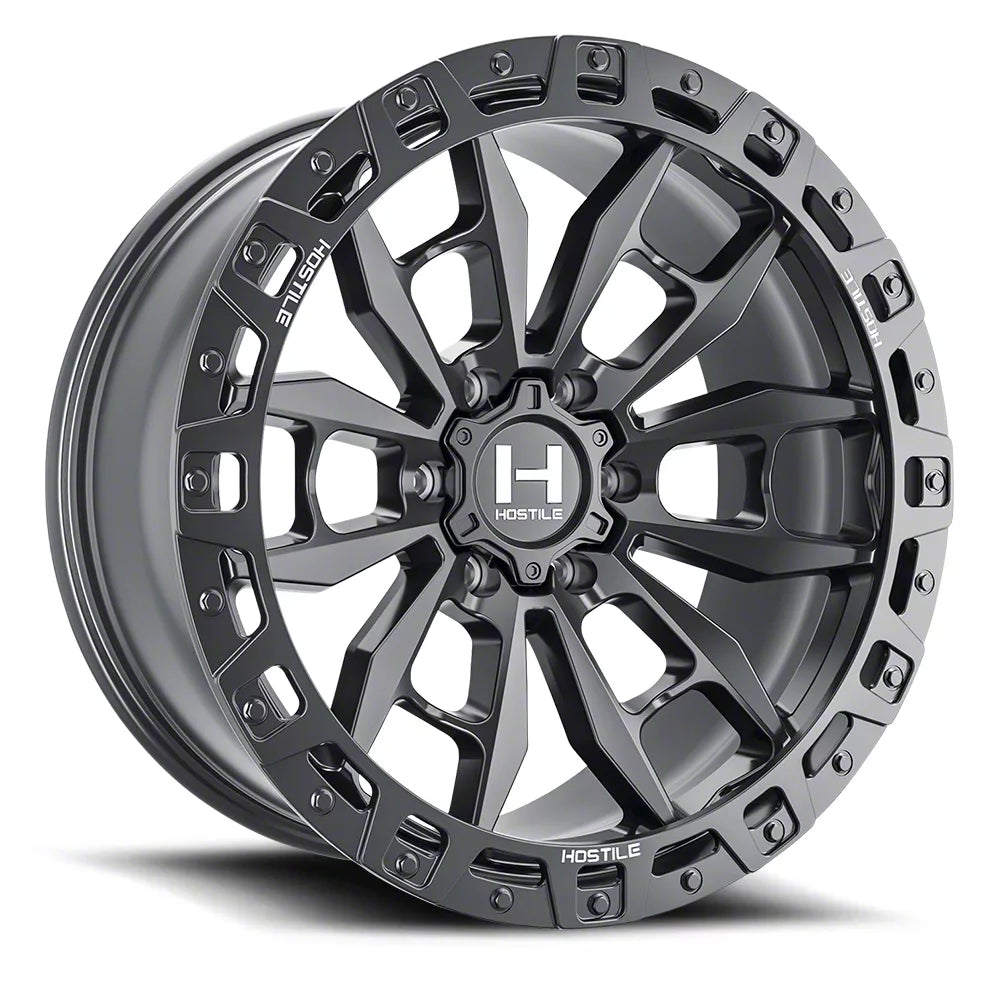 H130 CRANDON 18X9 8X170 12MM ASPHALT