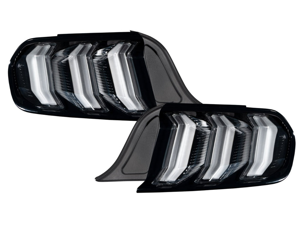 Form Lighting 2015-2023 Ford Mustang LED Tail Lights Clear (Pair)