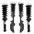 Unity Automotive 4 Front Rear Complete Strut Assemblies 4-11104-15240-001