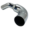 CHROME 6 INCH DIAMETER LEFT-SIDE OV