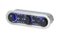 DCC DIGITAL CLIMATE CONTROL VINTAGE AIR GEN IV & V 3KNOB HORIZONTAL SILVER A