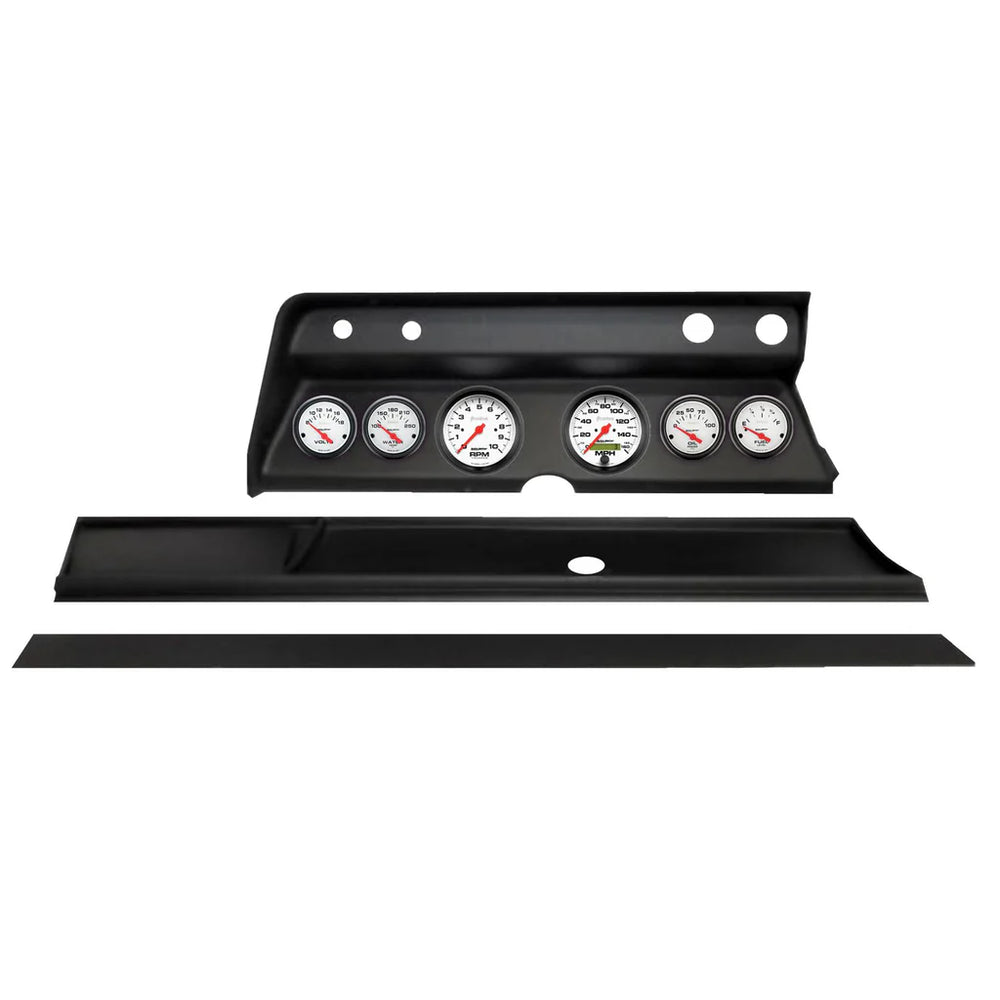 Autometer Phantom Direct Fit Dash Kit 1966 Chevy Chevelle (2 x 3-3/8in. / 4 x 2-1/16in.)