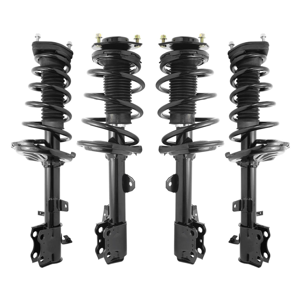 Unity Automotive 4 Front Rear Strut Assemblies 4-11935-15411-001