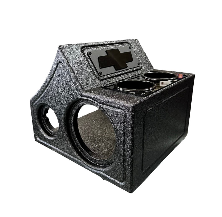 (1) 12 Woofer Cutout Ported(2) 6.5 (2) 3.5 CutoutTuned: 38Hz