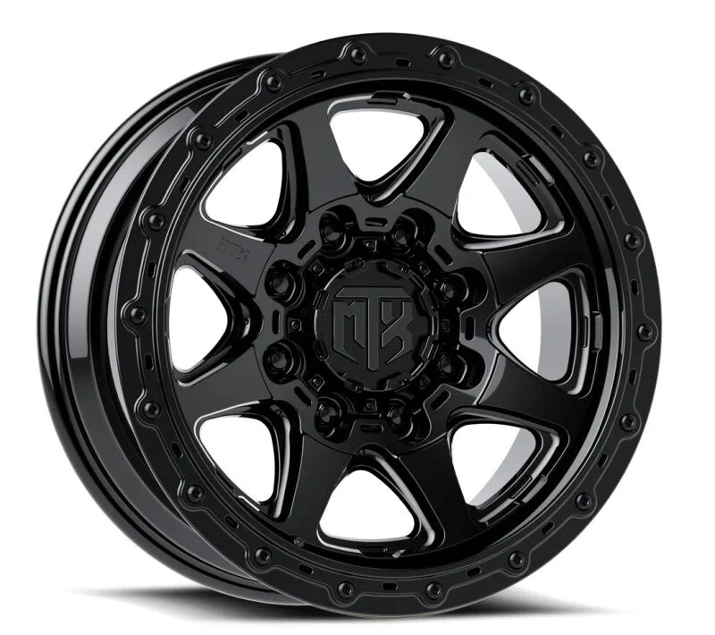 MTX Spitfire 8 Gloss Black 18x9in / 8x170 BP / 0mm Offset / 124.1mm Bore