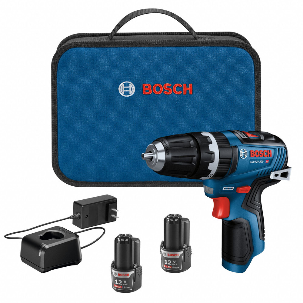 12V MAX BRUSHLESS HAMMER DRILL KIT W/ 2 2 AH BATTERIES
