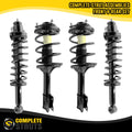 Unity Automotive 4 Front Rear Strut Assemblies 4-13740-16170-001