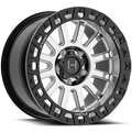 H139 DOMINATOR 17X9 5X127 12MM ASPHALT