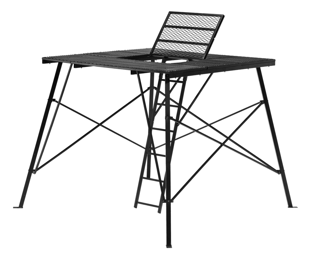 MUDDY BLIND PLATFORM / 65IN LONG X 65IN WIDE X 5FT TALL / 500LB WEIGHT RATING