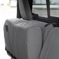 1624 TITAN 60/40 ARMREST SEAT COVER IRONWEAVE BLACK