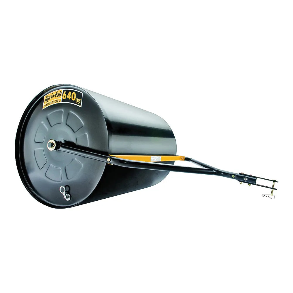 STEEL TOW ROLLER 24IN X 36IN 640 LB CAPACITY BLACK