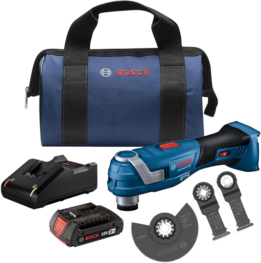 18V BRUSHLESS STARLOCK OSCILLATING KIT W/ 1 2 AH STANDARD POWER BATTERY