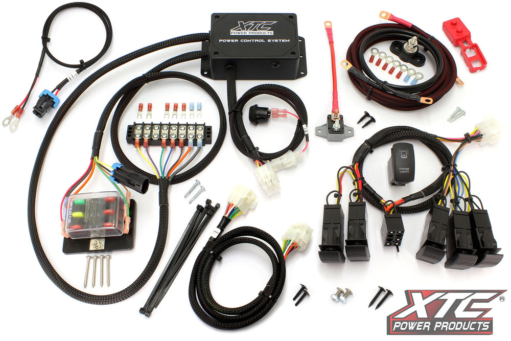 TRUCK & JEEP 6 SWITCH POWER CONTROL SYSTEM W/ STROBE LIGHTS SWITCH W/ SWITCHES