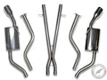 2.5" X Pipe Cat-Back Exhaust System