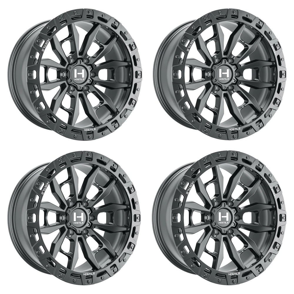 H130 CRANDON 17X9 6X139 0MM ASPHALT