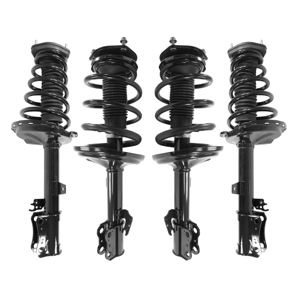 Unity Automotive 4 Front Rear Strut Assemblies 4-11727-15901-001