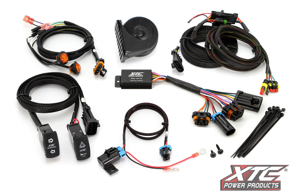 CANAM DEFENDER SELFCANCELING TURN SIGNAL SYSTEM WITH HORN